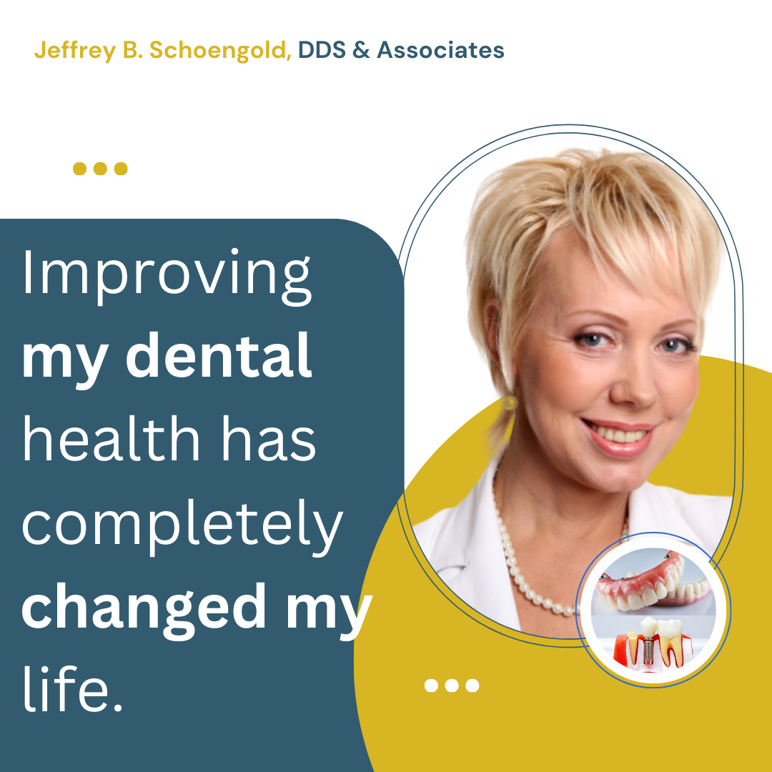 dentist Jeffrey Schoen gold